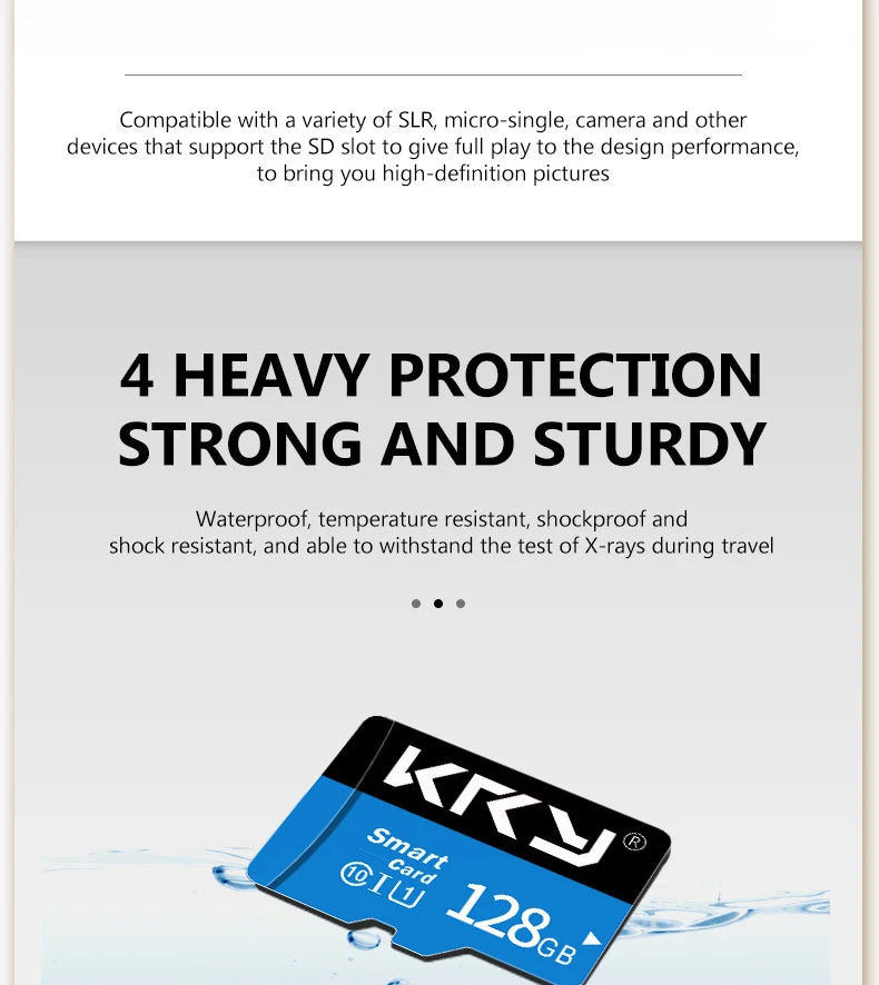 Micro Memory SD Card 128GB 32GB 64GB SD Card SD/TF Flash Card 32 64 128GB Class 10 Memory Card For Phone Beauty World Shop