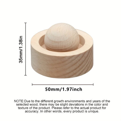 Car & Home Essential Oil Diffuser - Made of Wood Mini Cute Natural Fragrance Diffuser Suitable for Bedroom Living Room Bathroom Beauty World Shop
