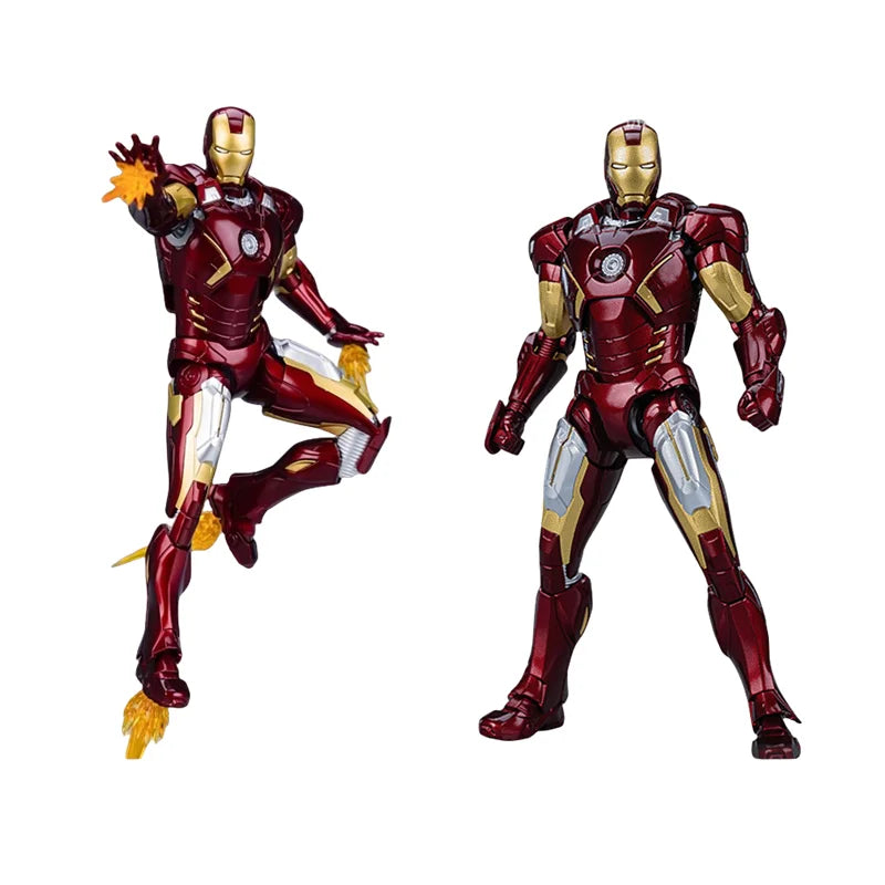 Fondjoy Iron Man Tony Stark MK1 MK2 MK3 MK4 MK5 MK6 MK7 Action Figure Toys Model Collect Garage Kit Children Birthday Gifts Beauty World Shop