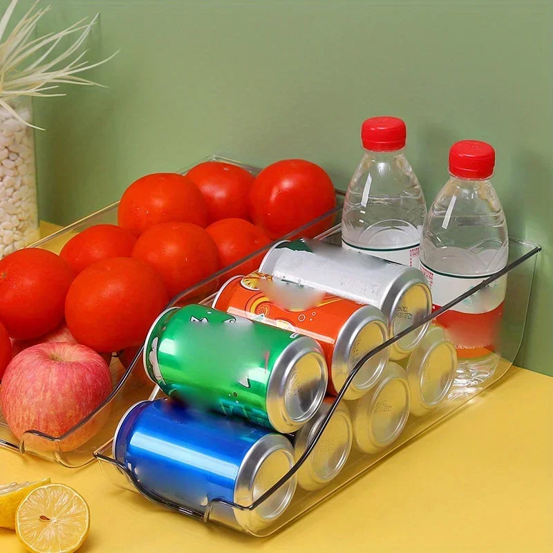 Refrigerator Storage Box Fridge Organizer Kitchen Storage Cans Soda Cans Storage Cans Basket Storage Containers Pantry Organizer Beauty World Shop