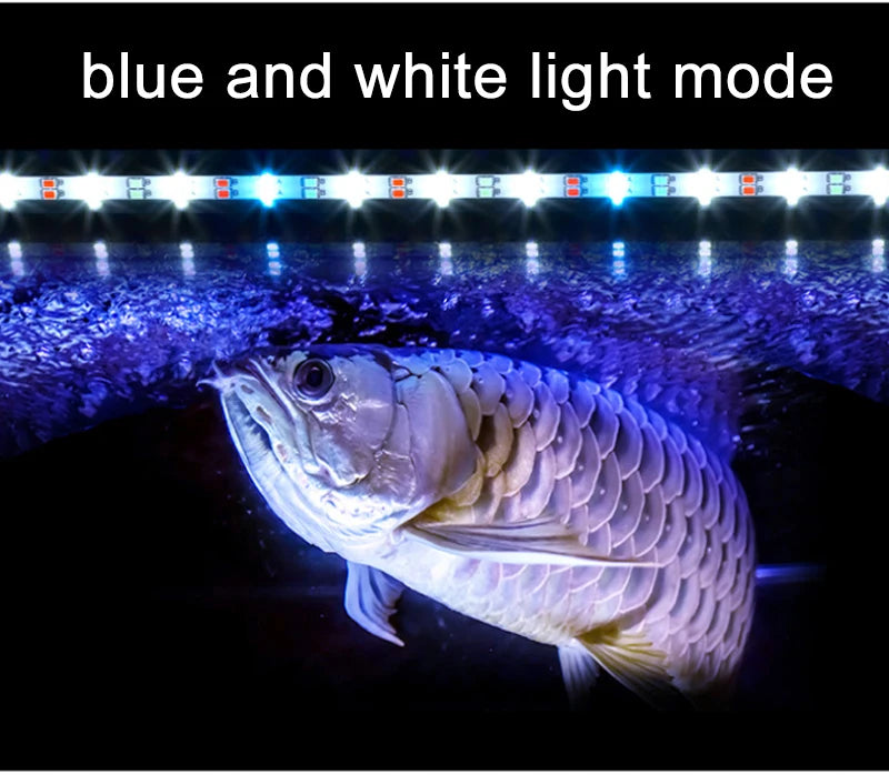 Waterproof LED Aquarium Light Fish Tank Underwater Lamp Clip Light Aquariums Decor Lighting Submersible Lamp Plant Grow 220-240V Beauty World Shop