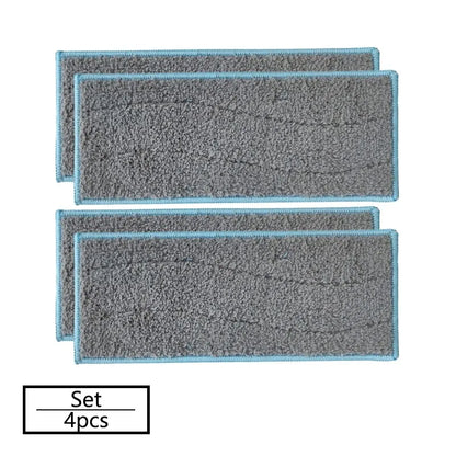 Wet Mopping Pads For iRobot Braava Jet M6 Robot Vacuum Cleaner, Washable Mop Cloths Rags Pads Replacement Accessories Parts