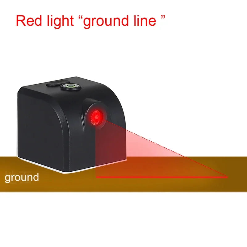 Powerful Laser Level Mini Horizontal And Vertical Cross Lines Super Green Portable Laser Level Location Line For USB Charge DIY Beauty World Shop