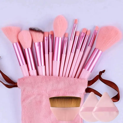 Makeup Brush Set Soft Fluffy Professiona Cosmetic Foundation Powder Eyeshadow Kabuki Blending Make Up Brush Beauty Tool Makeup Beauty World Shop