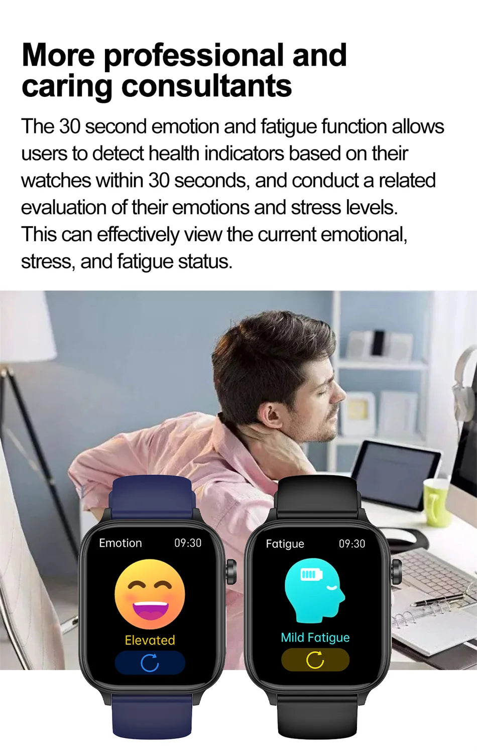 2025 New 24-Hour Health Monitoring Smart Watch Men Uric Acid Blood Lipids Heart Rate Bluetooth Call Smartwatch Women Beauty World Shop