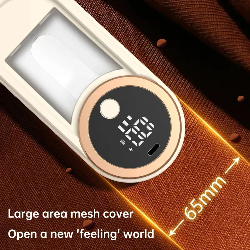 Lint Remover for Clothing Portable Electric Fuzz Pellet Remover LED Display Rechargeable for Clothes Fabric Shaver Fluff Remover Beauty World Shop