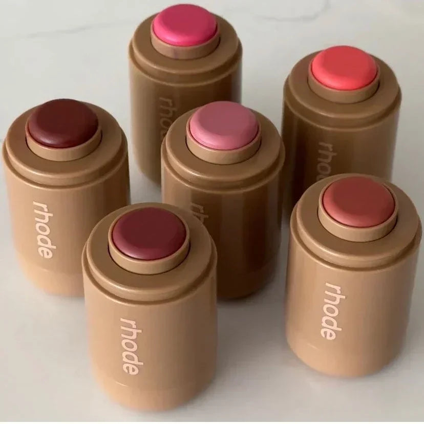 Brand Makeup Blusher Rouge Powder Pocket Blush Lipstick Cheek Hydrating Stick Natural Cream Lip Gloss Cheek Easy Apply Color Beauty World Shop
