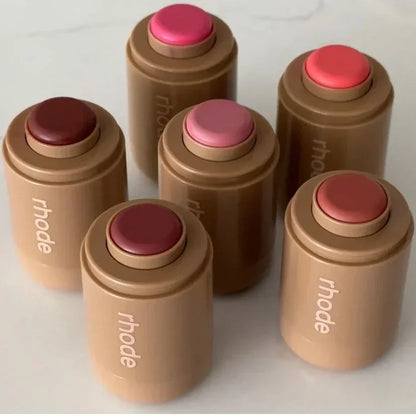 Brand Makeup Blusher Rouge Powder Pocket Blush Lipstick Cheek Hydrating Stick Natural Cream Lip Gloss Cheek Easy Apply Color Beauty World Shop