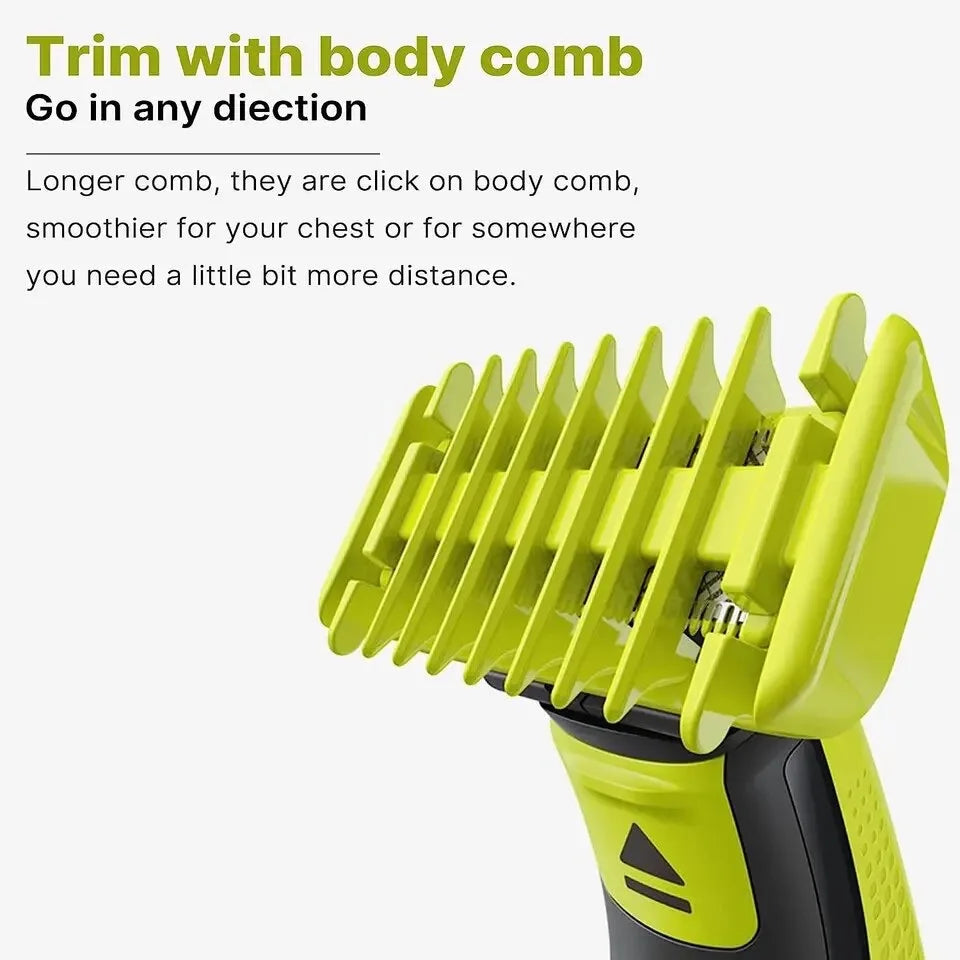 2025 Guide Comb Guards for  One Blade QP2520 QP2530 QP2630 QP2620 Electric Trimmer Shaver 14 Length Adjustable Kit