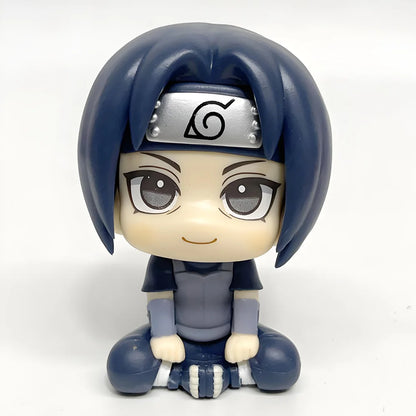 9.5/10cm Naru Shippuuden Anime Figure Q Version Kakashi Uchiha Itachi Action Figure Collection Model Toys Beauty World Shop
