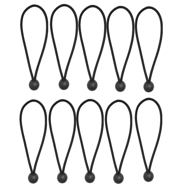 Outdoor Elastic Ball Rope Bungee Cords Portable Tent Fixing Tarpaulin Awning Canopy Heavy Duty Tarp Tie Down for Shelter Cargo Beauty Trend Shop