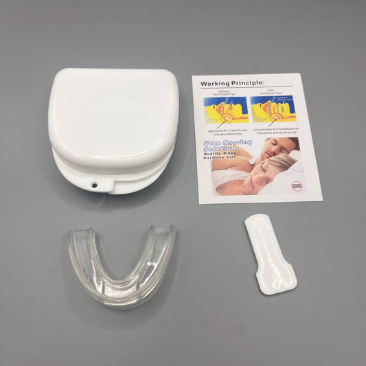 New White Box Anti-Snoring Sleep Aid Mouth Guard for Bruxism & Snoring | Anti Grinding Dental Night Guard Beauty World Shop