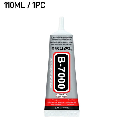 B7000 Glue Multi Purpose Adhesive Strong Clear Glue For Phone Screen Repair Jewelry Making DIY Crafts Metal Glass Plastic Wood Beauty World Shop