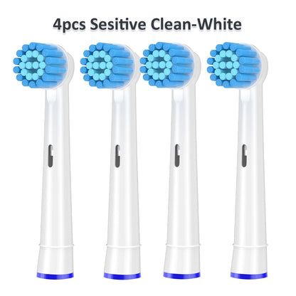 4-12pcs Replacement Brush Heads For Oral-B Electric Toothbrush Advance Power/Vitality Precision Clean/Pro Health/Triumph/3D Exce Beauty World Shop