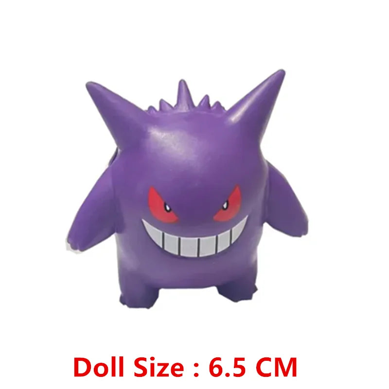 Pokemon Anime Figure Gengar Pikachu Eevee Greninja Mewtwo Pocket Monster Cartoons Figure Model Action Toy Kids Gift Buy in bulk Beauty World Shop