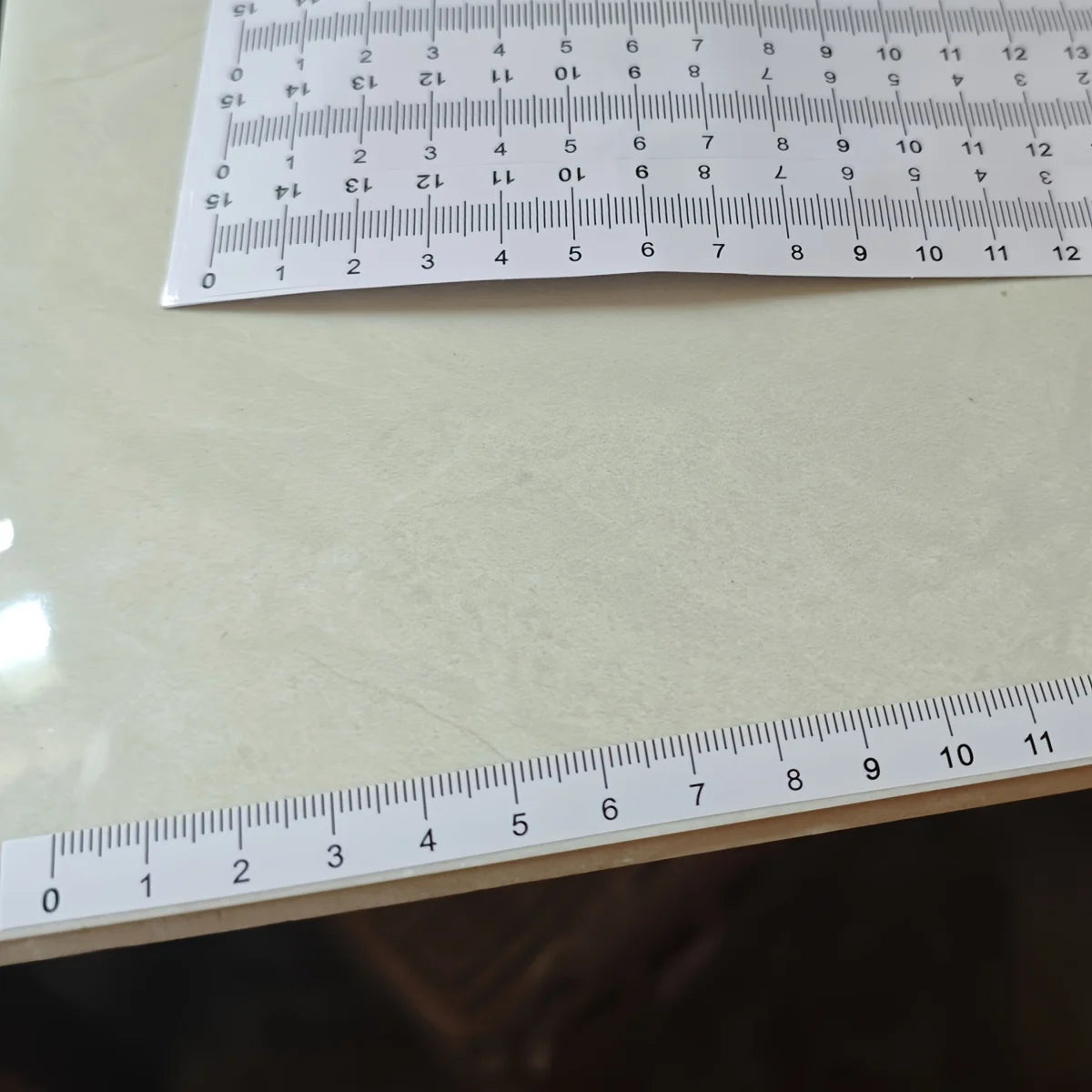 10-piece self-adhesive ruler set, suitable for office/study/sewing — can be attached to any smooth surface, measuring tool Beauty World Shop
