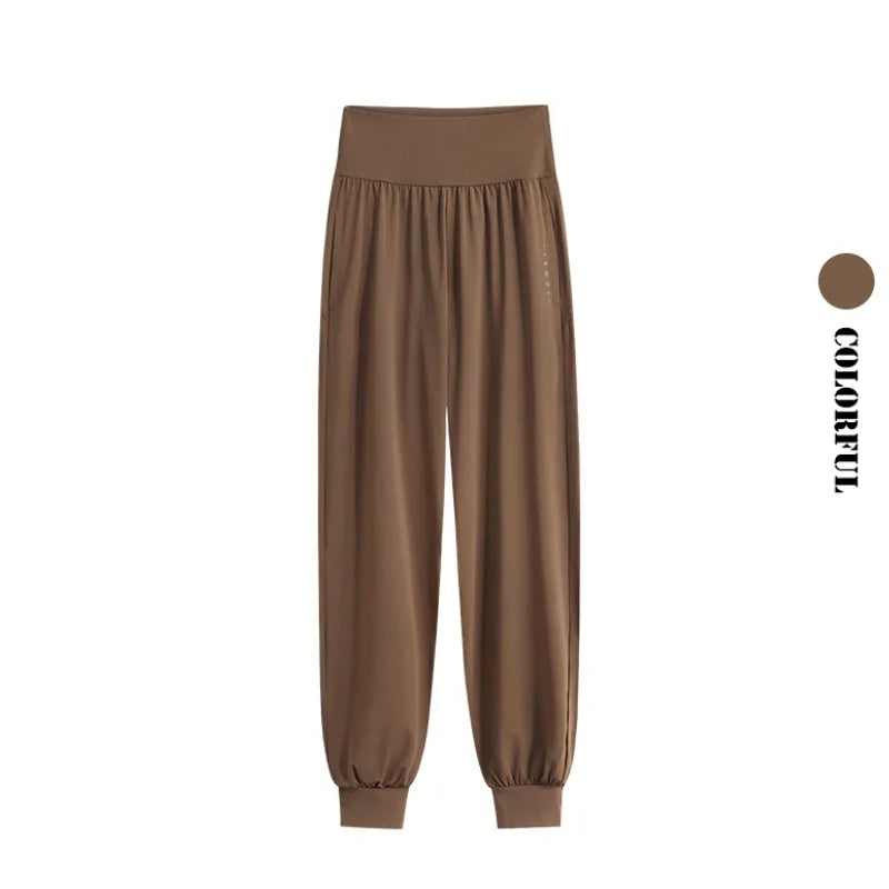 DRUR 2pcs Yoga Set Women Sports Pants Sets 2 Piece Sportswear Outfit Female Long Sleeve Fitness Top High Waist Sweatpants Suits Beauty World Shop