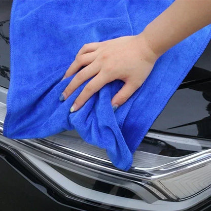 10Pcs Microfiber Towels Car Wash Drying Cloth Towel Household Cleaning Cloths Auto Detailing Polishing Cloth Home Clean Tools Beauty World Shop