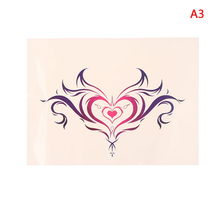 Tattoo Sex Waterproof Temporary Tattoo Wing Tattoo On Leg Arm Back Tattoos Sex Flash Tattoo Stick Fake Tattoos For Men Women Beauty World Shop