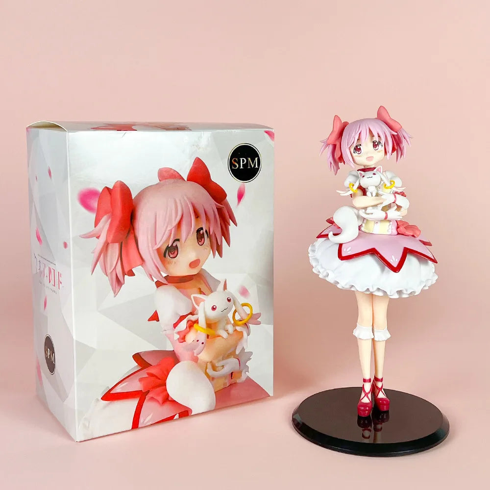 Puella Magi Madoka Magica Kaname Madoka Anime Character Models Figurines Desktop Ornaments Exquisite Toy Collection Otaku Gifts Beauty World Shop