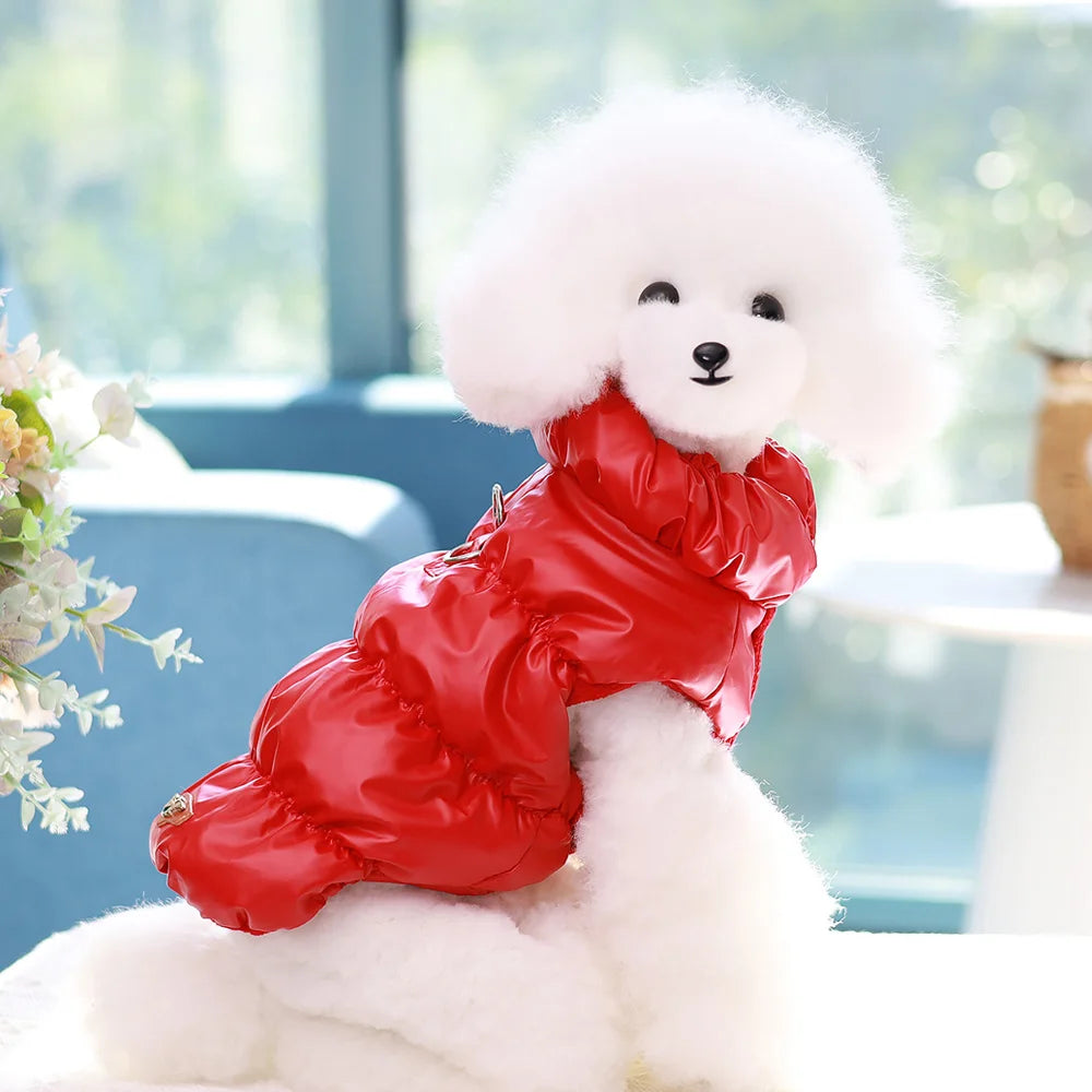 Soft Warm Dog Clothes Winter Padded Puppy Cat Coat Jacket For Small Medium Dogs Chihuahua French Bulldog Poodle Vest Pet Outfit Beauty World Shop