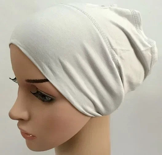 2020 soft modal inner Hijab Caps Muslim stretch Turban cap Islamic Underscarf Bonnet hat female headband tube cap turbante mujer Beauty World Shop