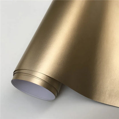 Various Colors Matte Satin Chrome Metallic Vinyl Wrap Film Car Sticker Decal Laptop Phone Motorcycle Graphic Beauty World Shop
