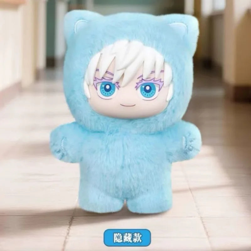 BANDAI Jujutsu Kaisen Battle V2 Cat Paradise Party Series Blind Box Cute Plush Doll Pendant Anime Periphery Surprise Gift Beauty World Shop
