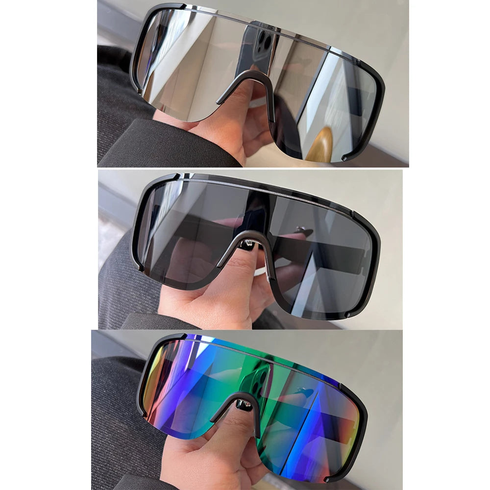 New Y2K Style Cycling Sunglasses Windproof Glasses for Men Women Retro-Reflective Sheeting Lens Road Riding Sport Glasses Beauty World Shop