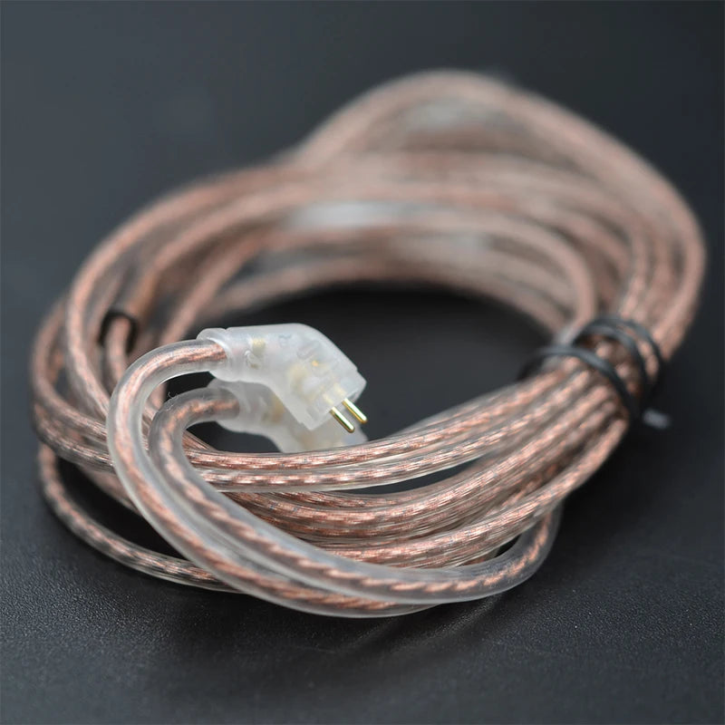 KZ Headphone Cable High-Purity Copper Cube Mixed Upgrade Cable Earphone Wire Original Wire