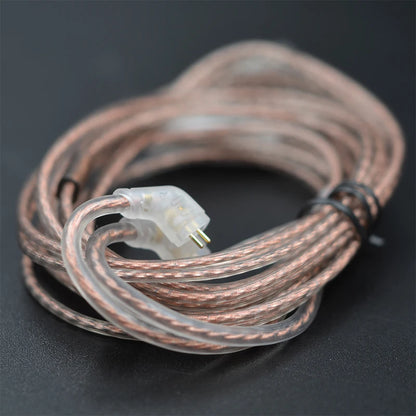 KZ Headphone Cable High-Purity Copper Cube Mixed Upgrade Cable Earphone Wire Original Wire