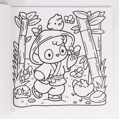 Cozy Japan: Cute Coloring Book for Adults and Teens with Charming Characters and Delightful Japanese Scenes for Relaxation Beauty World Shop