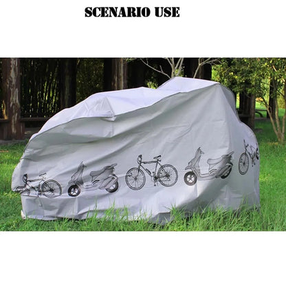 Waterproof Bike Cover Sun Protection Outdoor Bicycle Cover Multifunctional Electric Vehicle Cover for Bicycle Prevent Rain Beauty World Shop