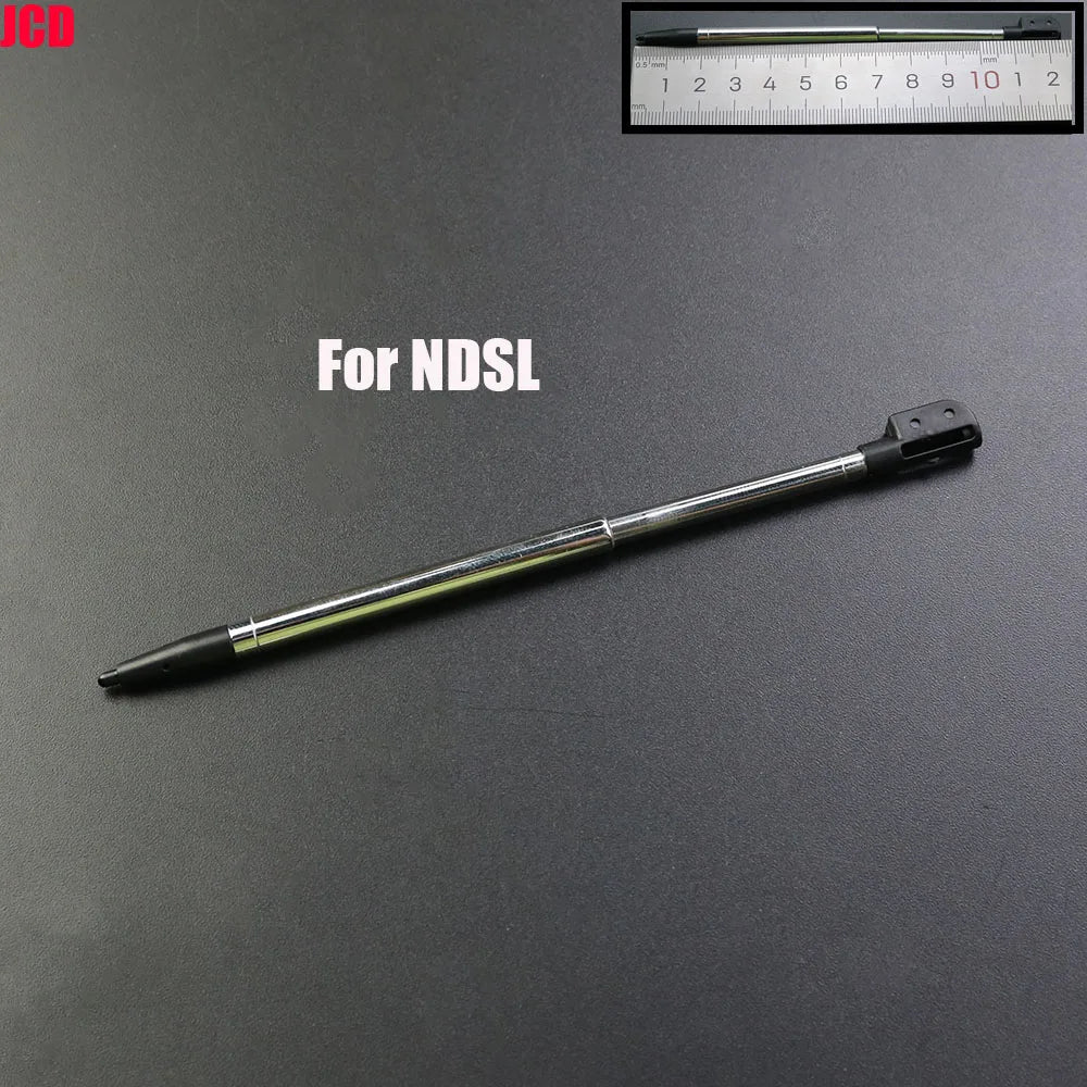 1pcs Black Plastic Stylus Touch Screen Metal Telescopic Stylus Pen For 2DS 3DS New 2DS LL XL New 3DS XL LL For NDSL NDSi NDS Wii Beauty World Shop