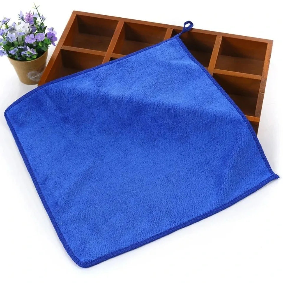 1-20Pcs Microfiber Towels Car Wash Drying Cloth Towel Household Cleaning Cloths Auto Detailing Polishing Cloth Home Clean Tools Beauty World Shop