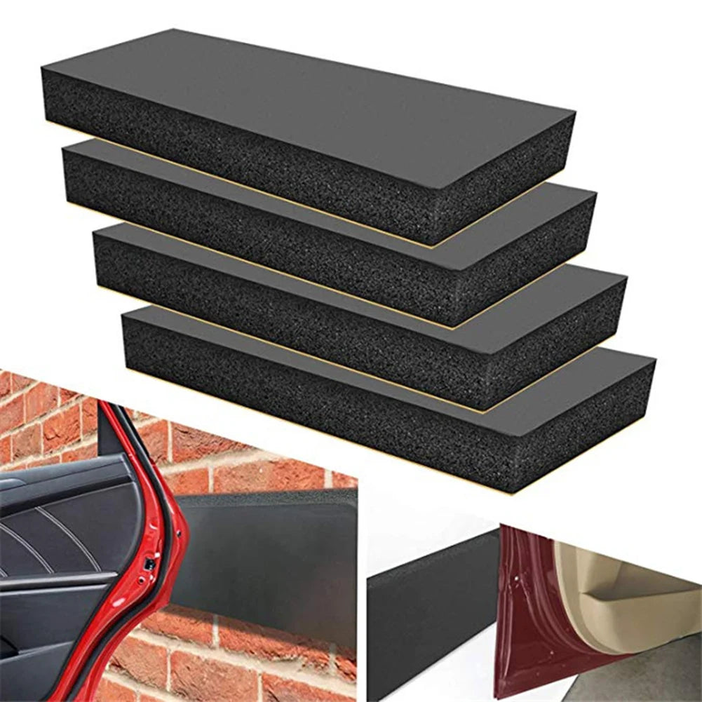 4pcs Set Garage Car Door Protector Wall Corner Bumper Guard Foam Block For Parking Spaces Warehouses Protecte Bump And Scratches Beauty World Shop