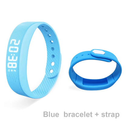 Smart Bracelet LED Digital Waterproof Smart Clock Smartband With running pedometer Monitor Smart Band Vibration Alarm Reminder Beauty World Shop