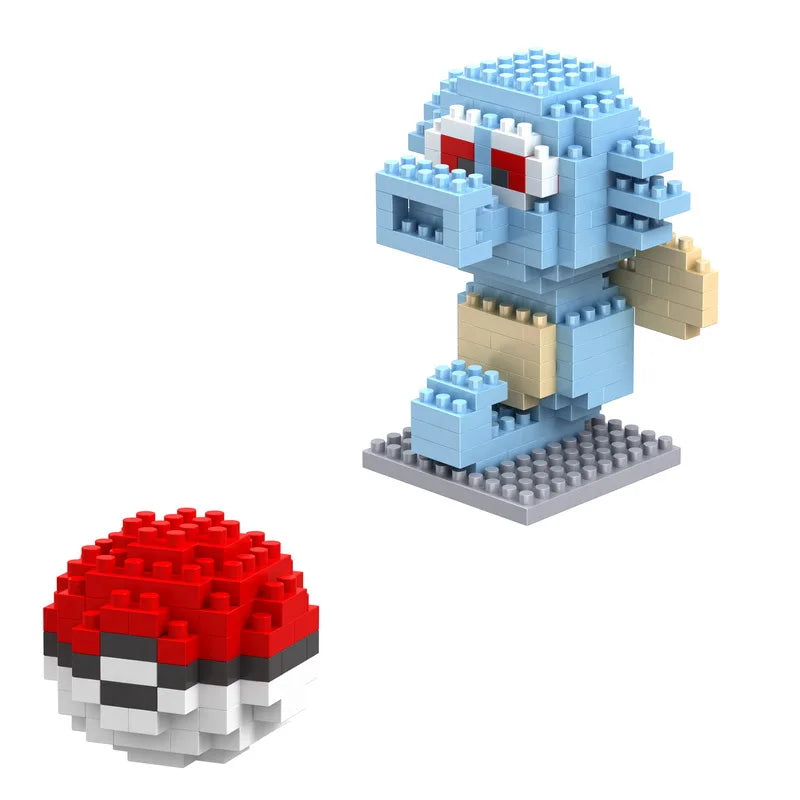 75 Style Building Blocks Assembly Anime Picachu Charizard Doll Blastoise Bulbasaur Gengar Bricks Figures Toy for Kid Gift Beauty World Shop