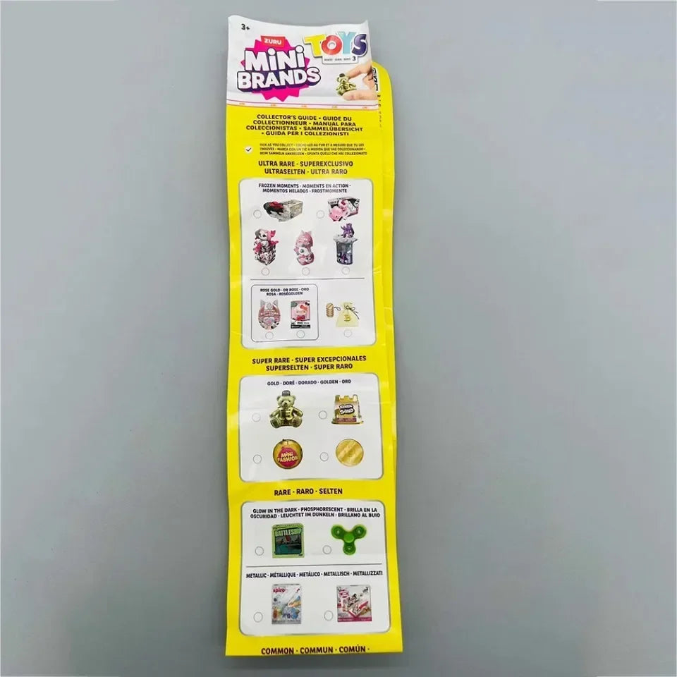 Zuru 5 Surprise Mini Brands Toys Zuru Mystery Blind Box Original Miniature Toy Childrens Surprise Blind Box Toy Gifts Cute Toys Beauty World Shop