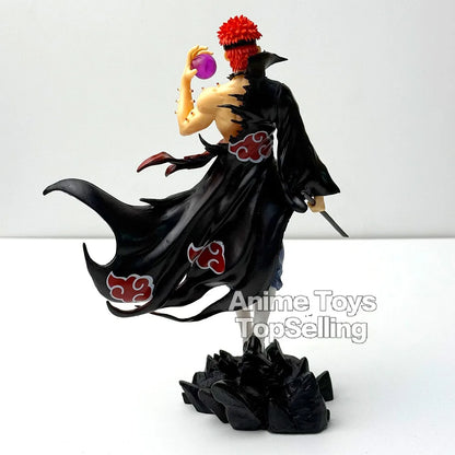 22.5cm/8.86in Anime Figures Naruto Figure Pain Figure PVC Statue Collection Model Toy Gifts Beauty World Shop