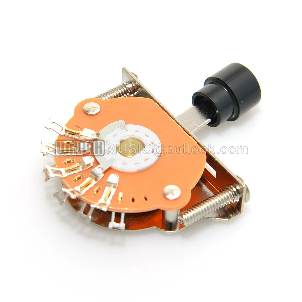 Electric Guitar Switch 3 way 4 way 5 Way Metal Plastic 1pcs Tips Switch with Screws Electric Guitar Accessories Beauty World Shop