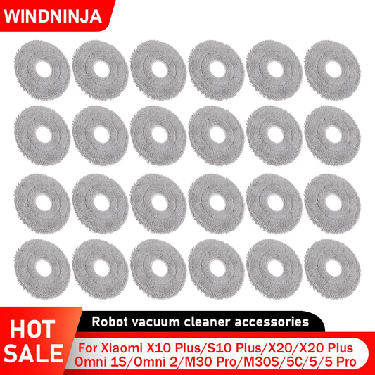 Mop Cloths For Xiaomi X10 Plus S10 Plus X20 Plus 5C 5 5Pro Omni 1S Omni 2 M30 Pro M30S OV31GL OV42CN OV21GL Vacuum Mop Parts Beauty World Shop