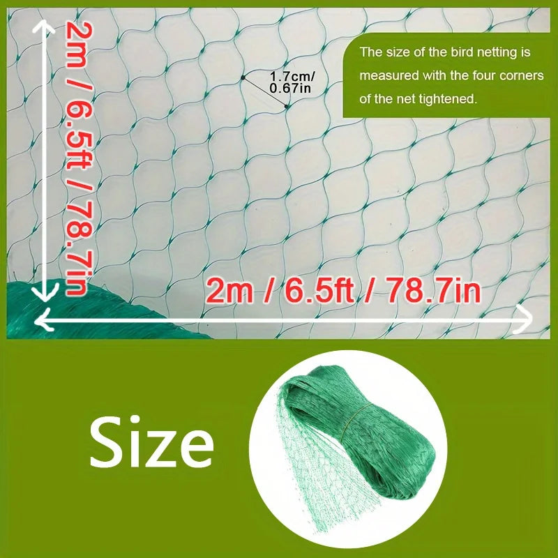 1pc Garden Netting and Bird Protection, for Vegetables Plants Flower And Fruit Trees, Trellis Gird Pest Fencing Net Stops, Beauty World Shop