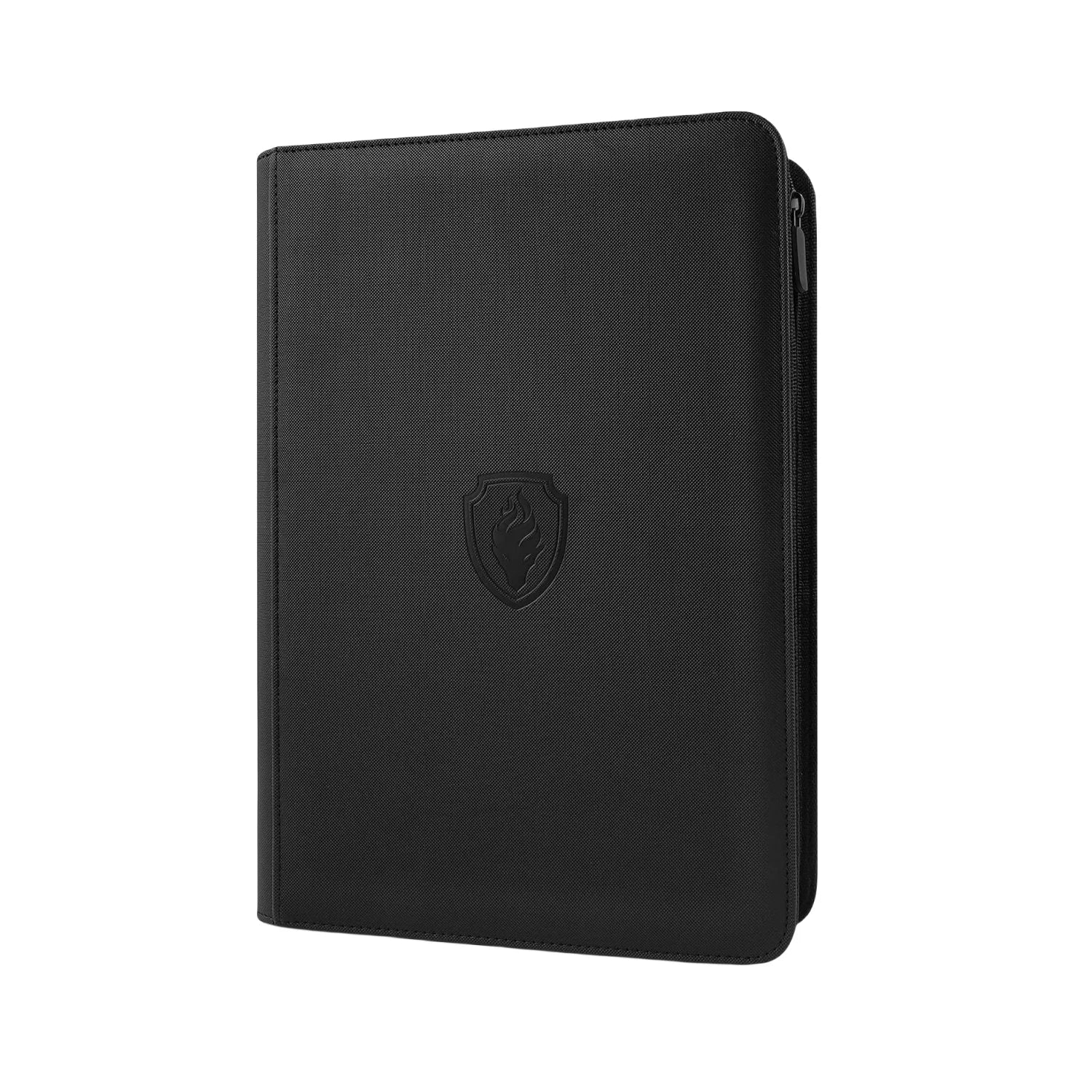 9 Pocket Zipper Card Binder, 360 Trading Card Holder Book, Premium PU Cover Zip Binder for Cards, Durable Side Loading Card Beauty World Shop