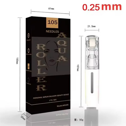 105 Pins Derma Needl Roller Beard Growth Beard Hair Growth 0.2mm/0.25mm/0.3mm Titanium Needle Beautify Lip Treatment Skin Care Beauty World Shop