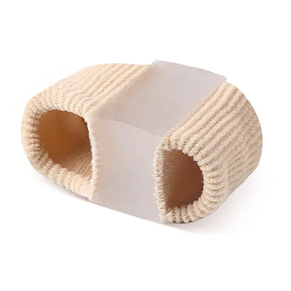 Gel Bunion Toe Separators W/Fabric Lining for Big Toe, Silicone Toe Spacers Bunion Correctors for Overlapping Toe Protector Beauty Trend Shop