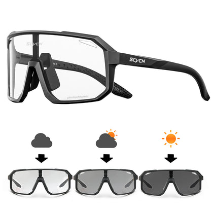 SCVCN New Cycling Glasses Bike Sunglasses Men UV400 Eyewear Outdoor Sports MTB Goggles Bicycle Women Riding Hiking Sunglasses Beauty World Shop