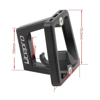 LP Folding Bike Front Bag Carrier Block Bracket 2 Holes Mounting Suitable For Brompton Folding Bike Front Carrier Mount Adapter Beauty World Shop