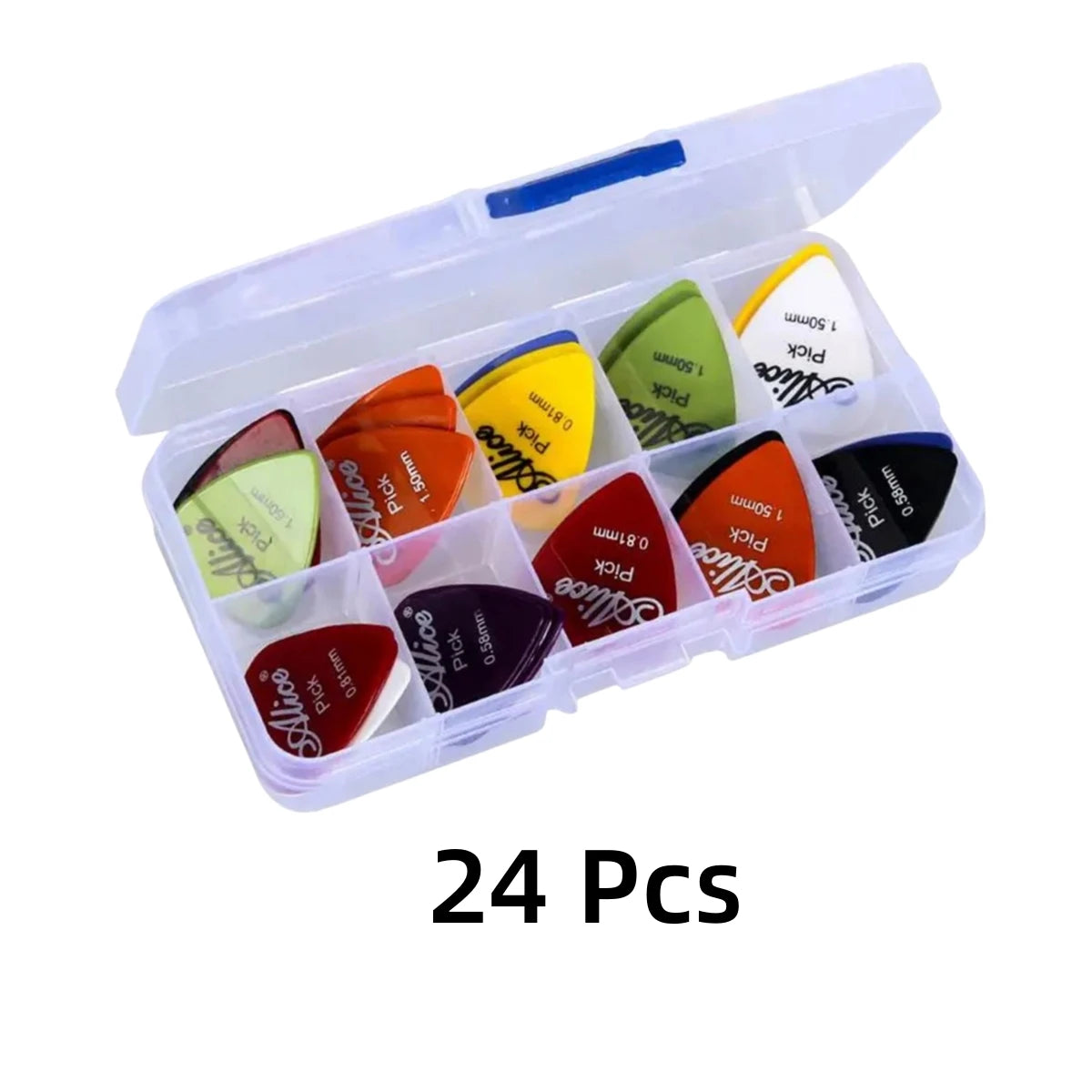 Multicolor Guitar Picks 50/100 Pieces Mixed ABS Premium Plastic Guitar Picks for Acoustic Electric Guitars Bass Or Ukulele Beauty World Shop