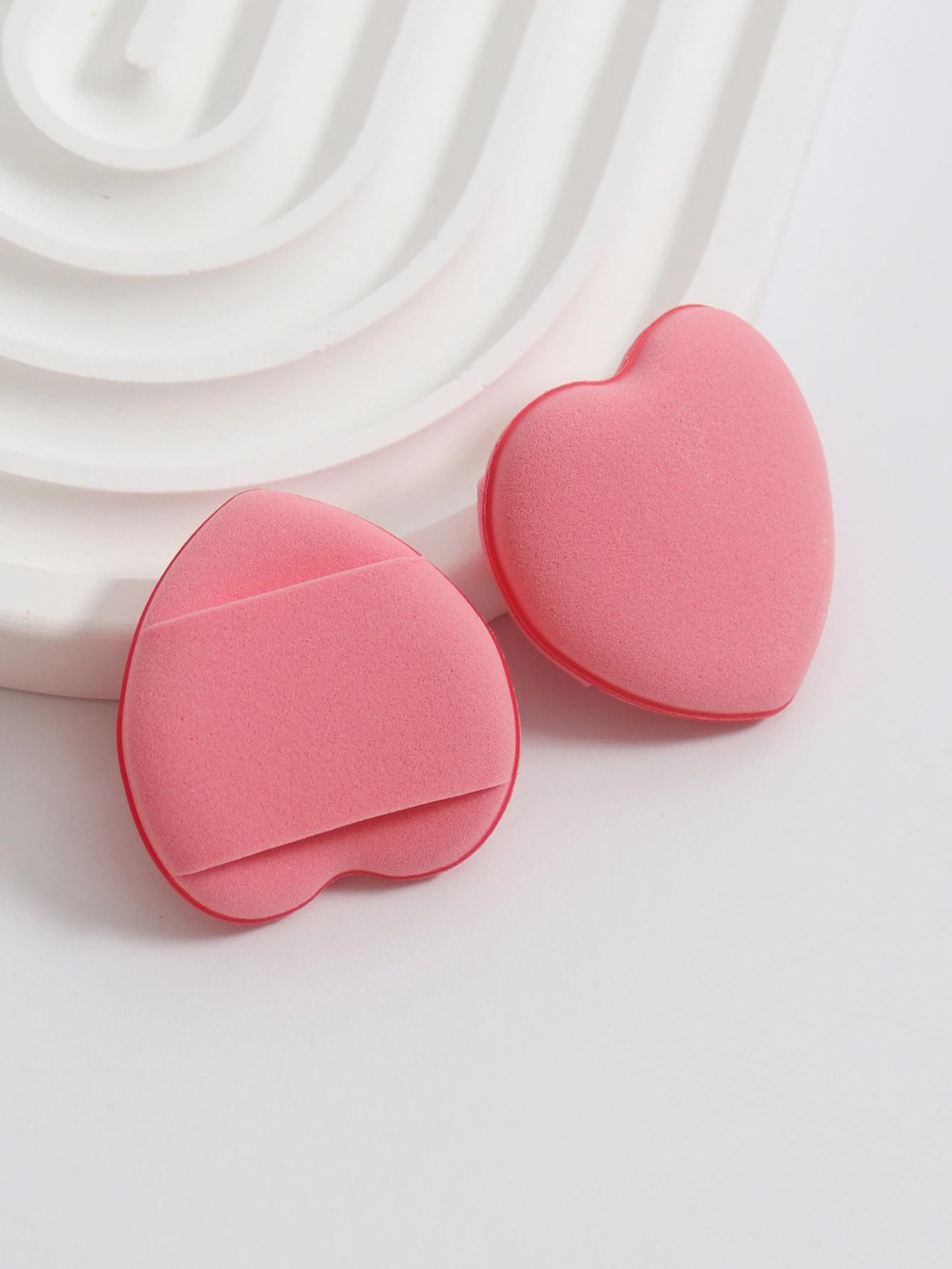 50 Mini Finger Cushions Air Cushion Powder Puff, Latex Free Mixed Sponge and Cosmetic Puff Is Used for Liquid Foundation Make- Beauty World Shop